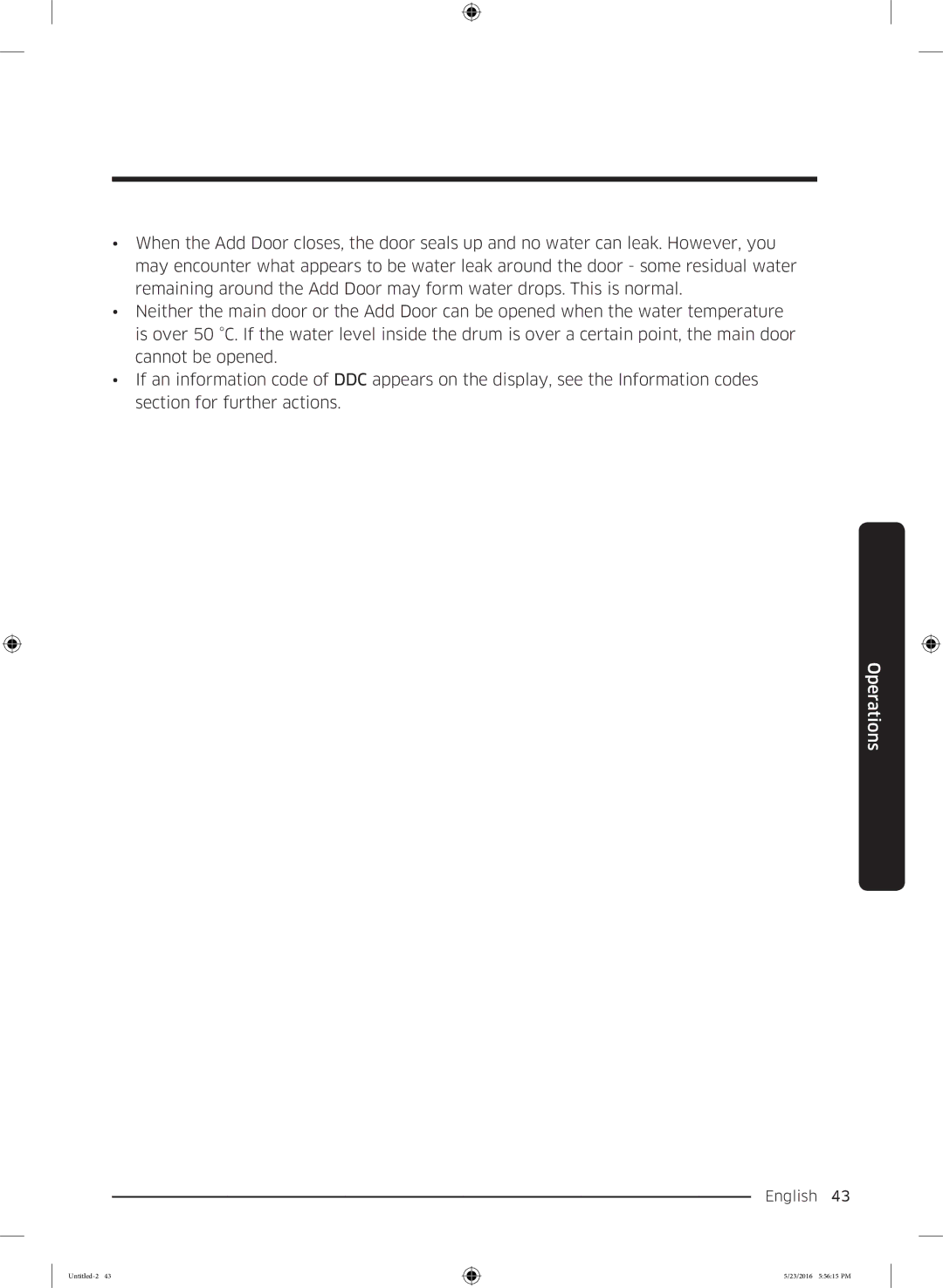 Samsung WD18J7810KG/YL manual English 43  